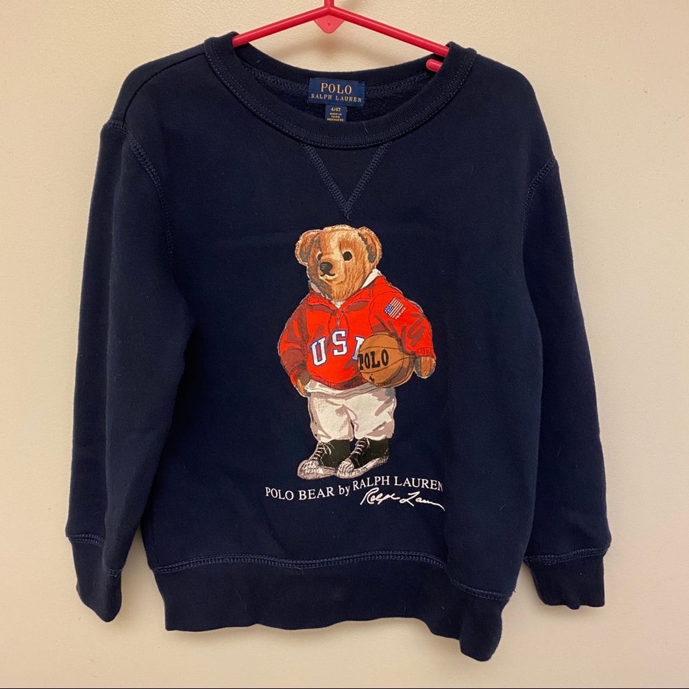 Polo Bear crew new sweatshirt.